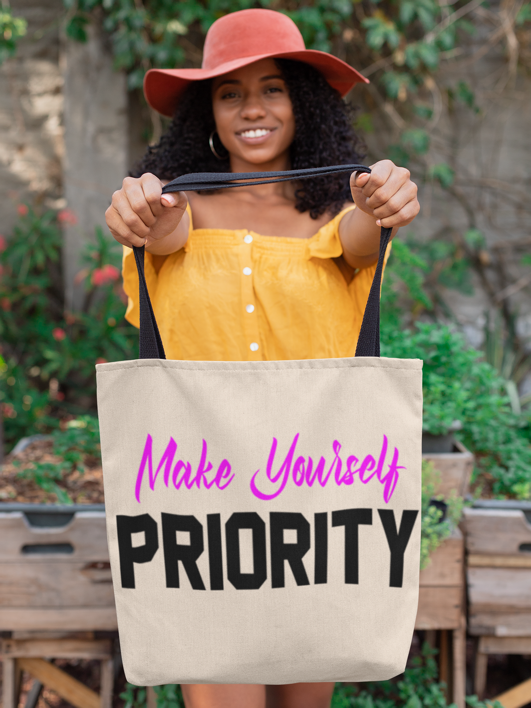 Make yourself Priority tote