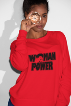 Load image into Gallery viewer, Woman Power Sweatshirts
