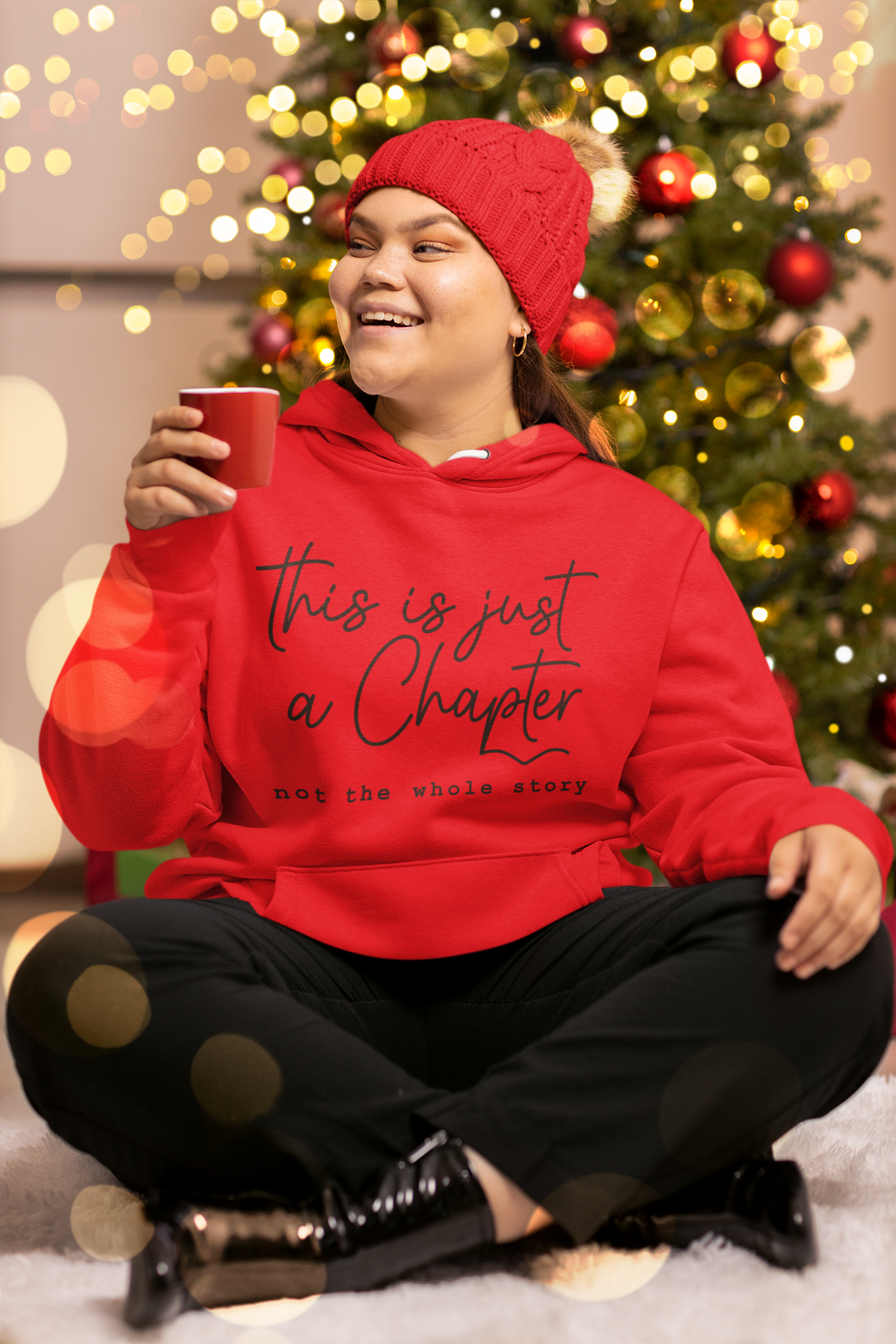 “This is just a chapter” hoodie