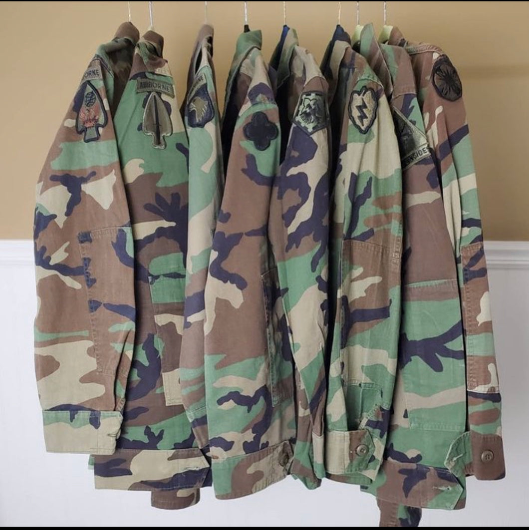 Custom Army Fatigue Jackets